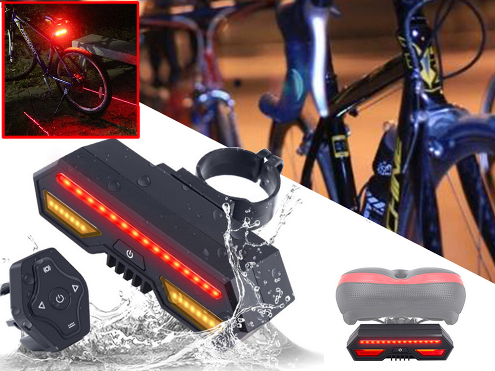 Indicatoare LED wireless unice pentru biciclete